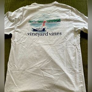 white vineyard vine with boat featuring on the back